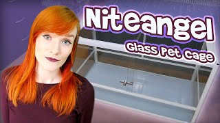 Unboxing Hamster Cage Review | Niteangel Glass Pet Cage