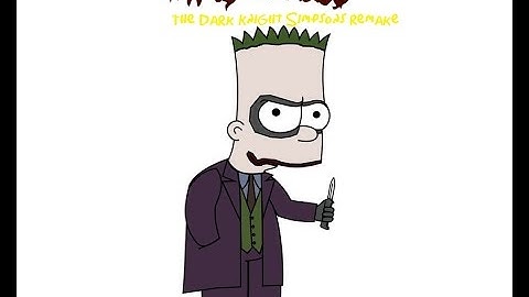 The Dark Knight Why So Serious Scene Recreated in The Simpsons