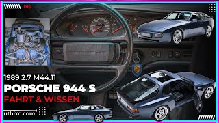 1989 Porsche 944 2.7 (M44.11) | Wissen, Fahren, Sound & Historie -  80Er Kult Autotest / Review