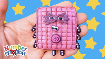 NUMBERBLOCKS PART 6! 80 Polymer Clay Tutorial