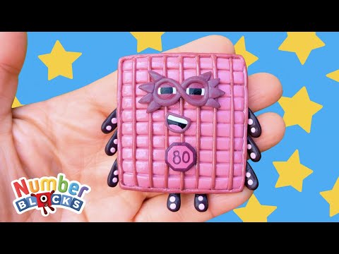NUMBERBLOCKS PART 6 80 Polymer Clay Tutorial