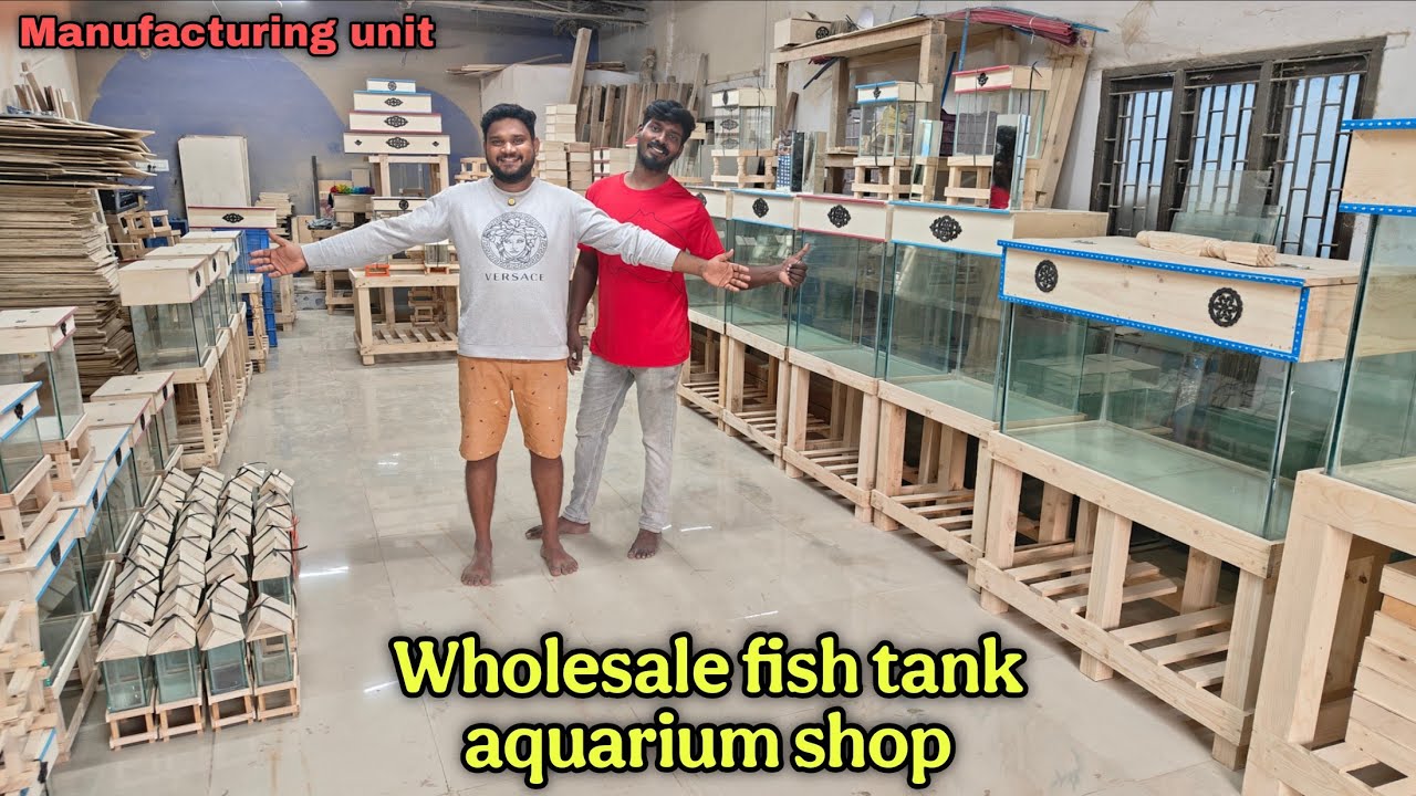 Aquarium Tank & Stand Manufacturing Unit | Wholesale Supply | Chennai | தமிழ் 