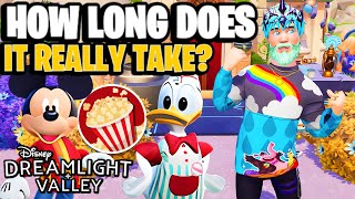 Star Path START to FINISH… How Fast Can I Do It? | Dreamlight Valley