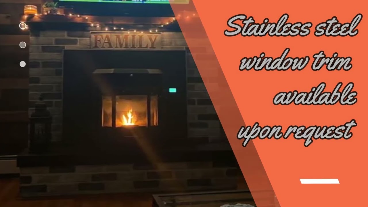ComfortBilt HP22i Pellet Fireplace Insert - YouTube