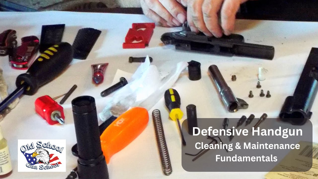 Defensive Handgun Cleaning & Maintenance Fundamentals - YouTube