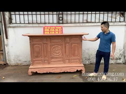 Video 1 trong 9 mẫu tủ thờ gỗ hương đá bán chạy nhất năm 2020 - youtube