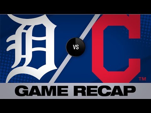 5-run 2nd lifts Indians past Tigers | Tigers-Indians Game Highlights 7/16/19