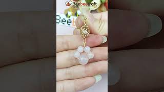 Cat Paws Wire Wrapping Earrings #shorts
