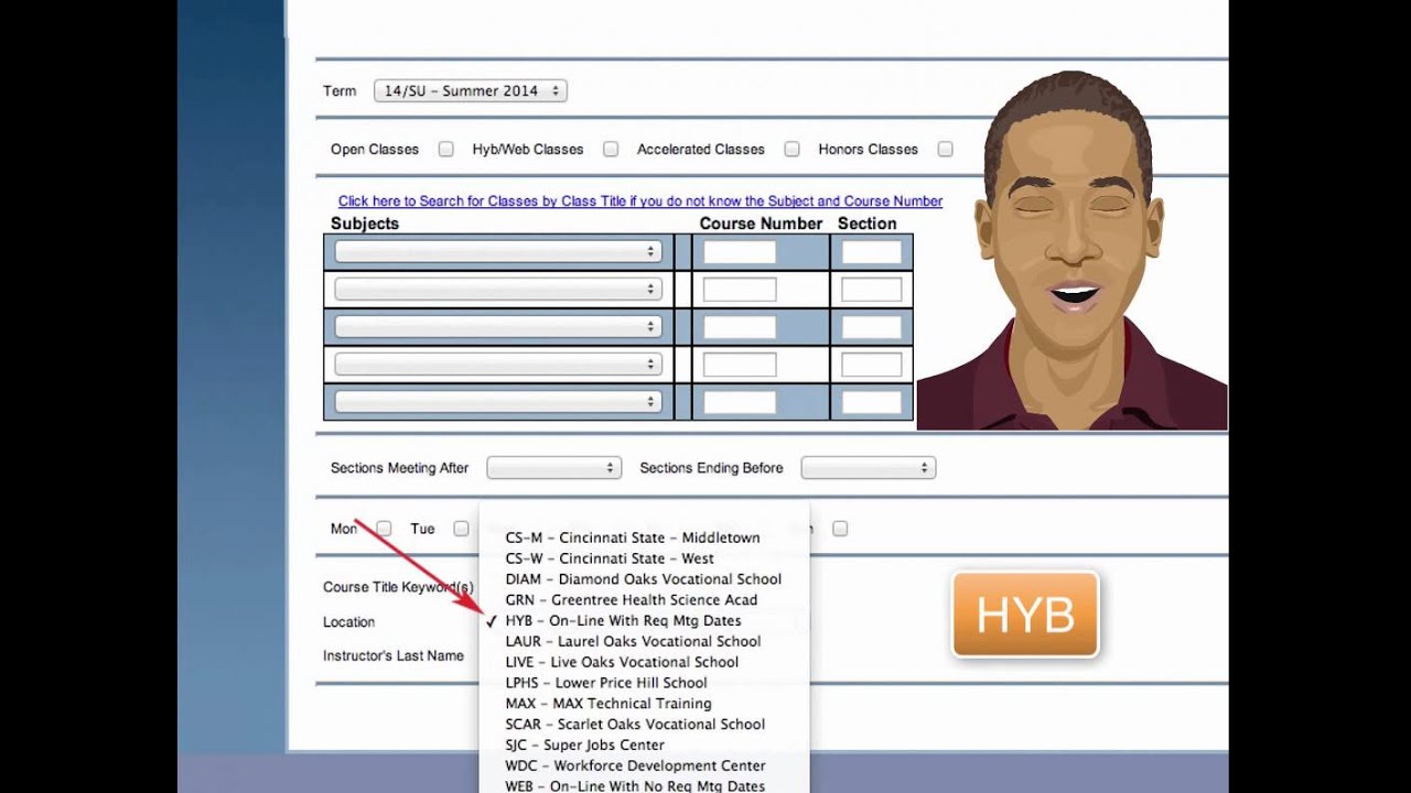 Web-based and a Hybrid Course Differences