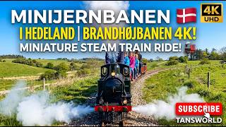 Minijernbanen i Hedeland 🇩🇰 | Brandhøjbanen Miniature Railway 4K