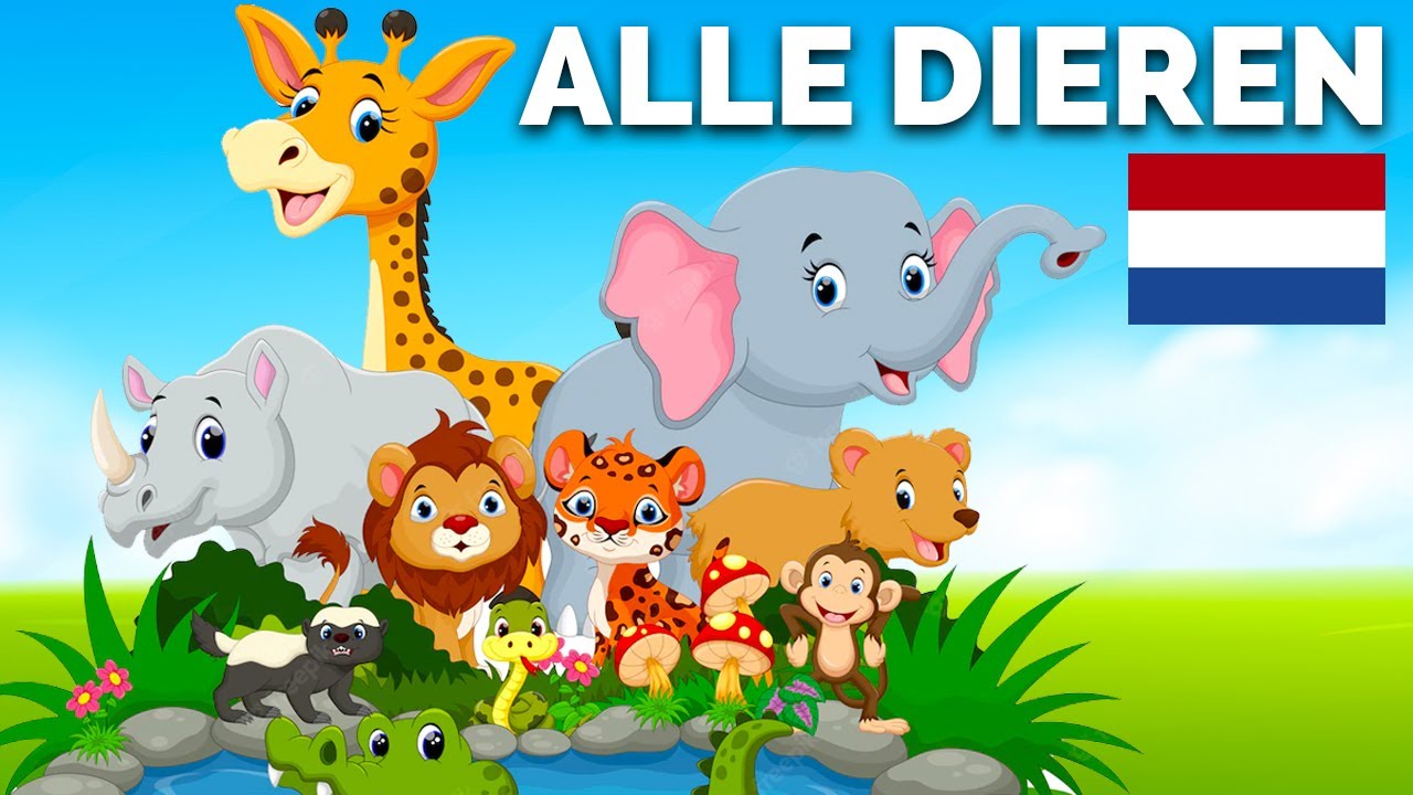 Alle Dieren Leren!🦁 | Leer Jouw Kind Alle Dieren | NL Gesproken - YouTube