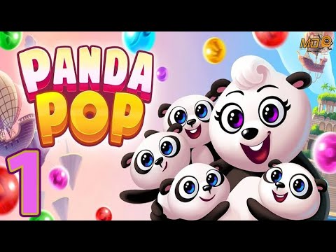 Panda Pop! Bubble Shooter Game - Gameplay Walkthrough Part 1