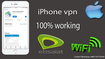How to set-up Cisco AnyConnect Vpn For iPhone