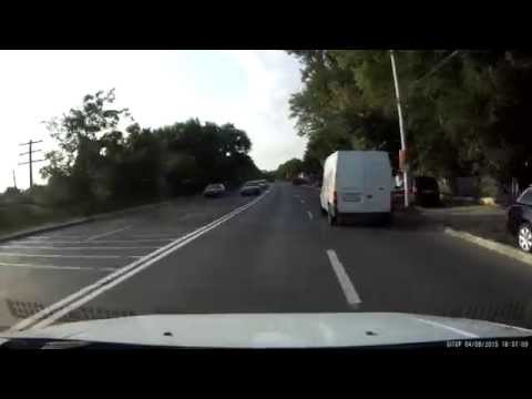 GitUp Git1 Dashcam Sun and shadows