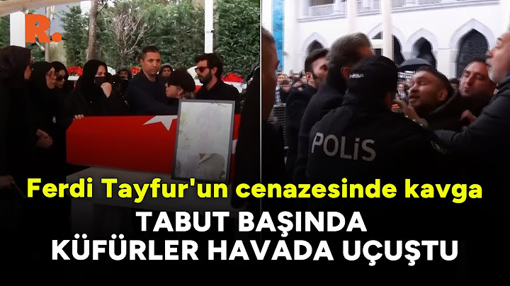 Ferdi Tayfur'un cenazesinde kızı ve yeğeni kavga etti: Tabut başında küfürler havada uçuştu
