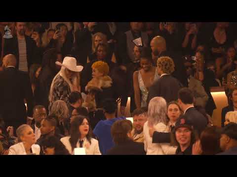 Watch Beyonce x Ice Spice Reactions At The 2024 Grammys