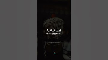 #الآيات ﴿إِنَّا أَنذَرْنَاكُمْ عَذَابًا قَرِيبًا يَوْمَ يَنظُرُ الْمَرْءُ مَا قَدَّمَتْ يَدَاهُ …