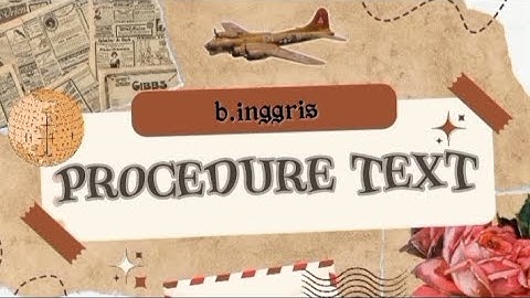 PROCEDURE TEXT|| How to Make Avocado Juice