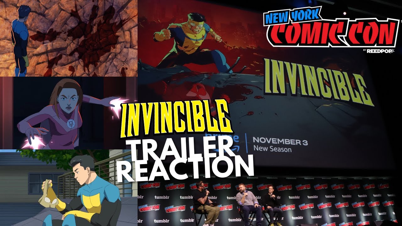 Invincible' Teases Season 2 Trailer, Sets Premiere Date – Comic-Con –  Deadline