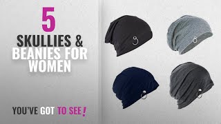 Top 10 Skullies & Beanies For Women [2018]: Michelangelo Unisex Cotton Combo Of 4 Beanie ( ,Navy