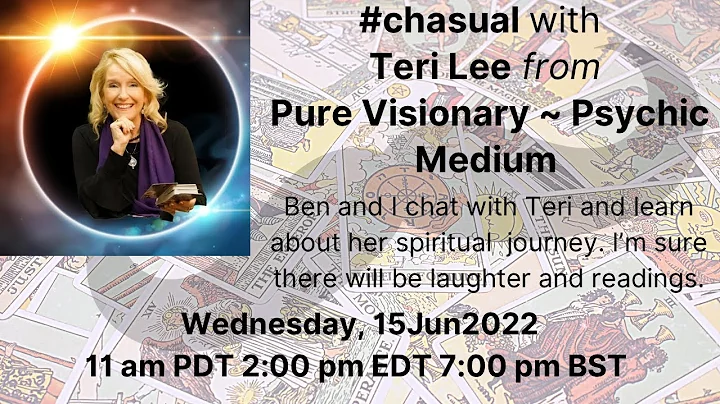 #chasual with Teri Lee from Pure Visionary ~ Psych...