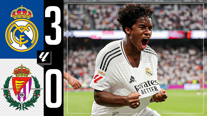 RESUMEN | Real Madrid 3-0 Real Valladolid | LaLiga 2024/25