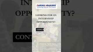 💻 Looking for an Internship Opportunity?