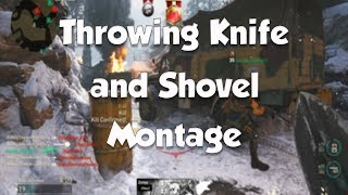 COD WW2 Shovel and Throwing Knife Montage