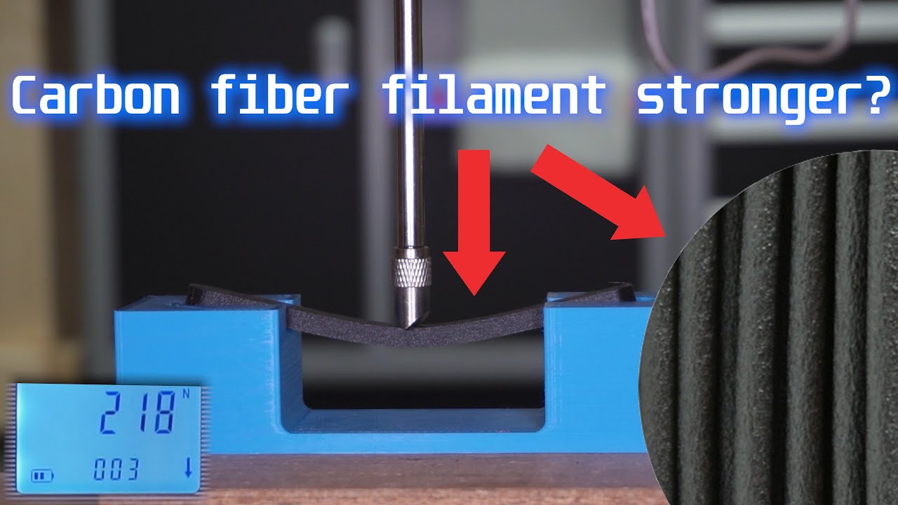 PETG VS Carbon Filled PETG tested, is carbon fiber better? 