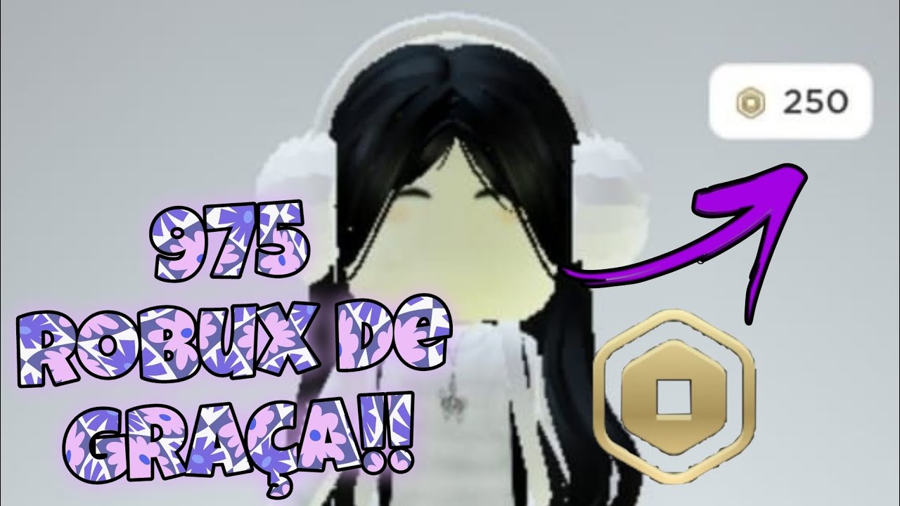 💲⚠️COMO GANHAR 800 ROBUX DE GRAÇA NO ROBLOX!! (100% funciona) 