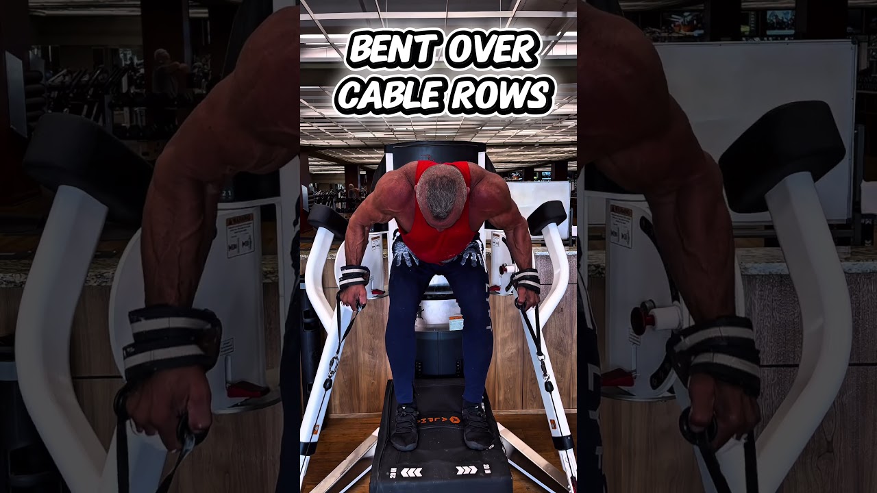 BENT OVER CABLE ROWS #workout #motivation #muscle #workouttips #exercise