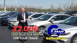 2000 Over Kelley Blue Book Price For Your Trade In At Graff Durand