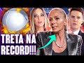 FAMOSOS BRIGAM DURANTE GRAVAÇÃO DE AMIGO SECRETO DO “FAMILIA RECORD”! | Virou Festa