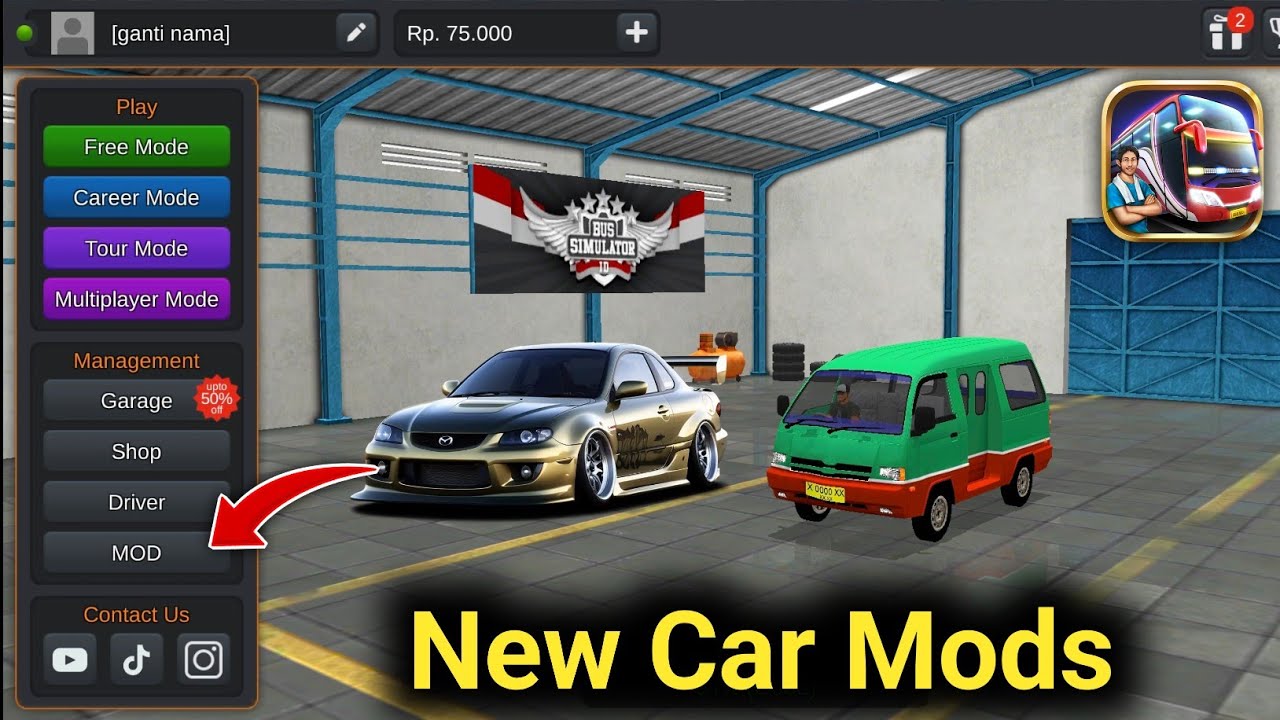 How To Add Bus Simulator Indonesia Car Mod 2026 | Bus Simulator ...