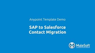 SAP to Salesforce Contact Migration screenshot 5