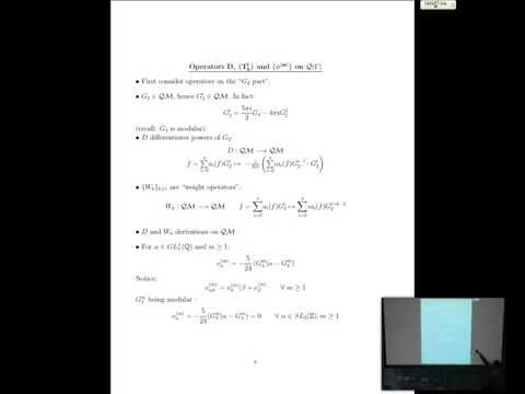 Abhishek Banerjee: Quasimodular