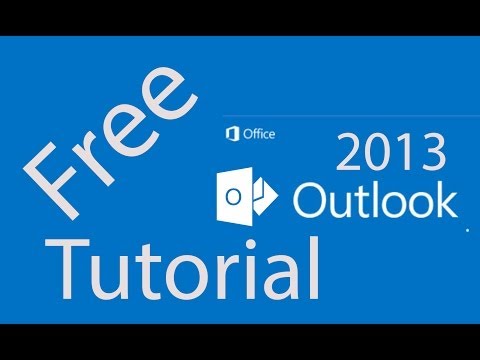 20. Organizing mail into folders [Tutorial Outlook 2013]