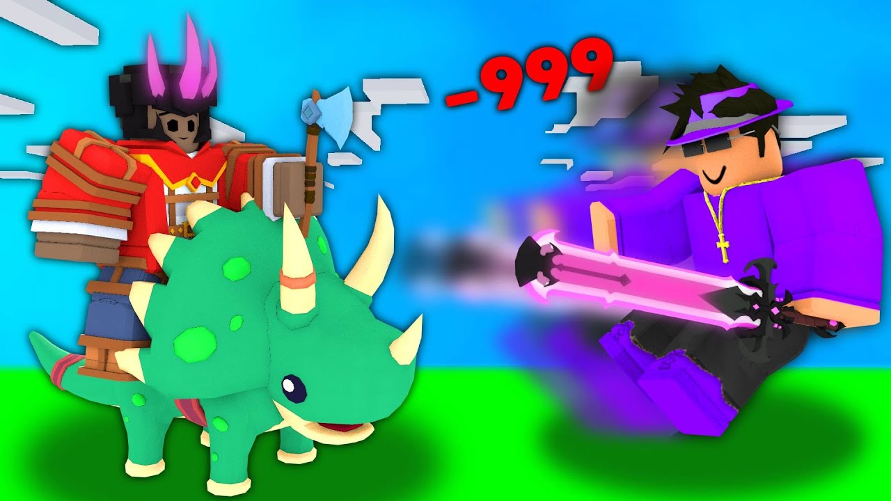 The Dino Tamer Kit IS ACTUALLY BROKEN! (Roblox Bedwars)