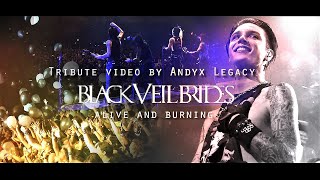 Tribute of Black Veil Brides live show [ALIVE AND BURNING] (Best moments)