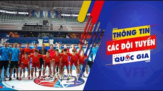 Q.Chủ tịch VFF Trần Quốc Tuấn thăm và động viên ĐT futsal Việt Nam