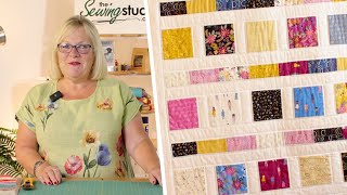 Free Charm Square Quilt Tutorial