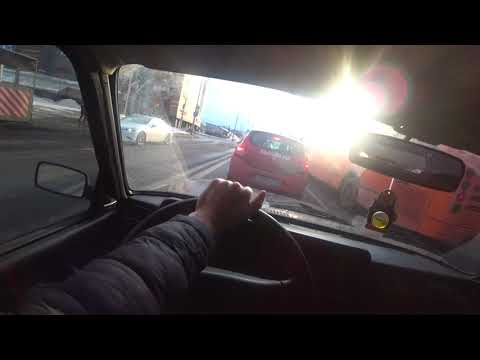 Дрифт по сухому? Покатушки на ваз 2107 по городу.