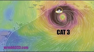 Models show a CAT 3 landfall on Texas coast next weekend - BIG heads-up!