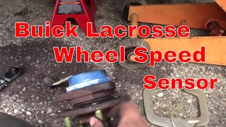 2009 Buick Lacrosse - Right Wheel Speed Sensor Circuit Malfuntion