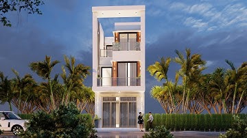 Mẫu Nhà 3 tầng hiện đại và đẳng cấp năm 2020 - Gia đình anh Cường