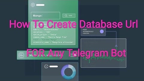 How To Create Database / MONGODB  Url For Any  TELEGRAM Bot