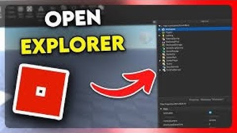 How to Open Explorer on Roblox Studio! (2025)