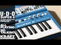 Udo audio super 6 synthesizer  all playing no talking