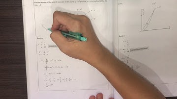 MAT183 : CHAPTER 5 - WASHERS METHOD