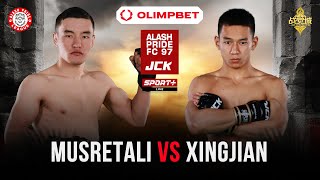 Xingqiang Yang vs Musurtali Nurlubek | Alash Pride FC 97